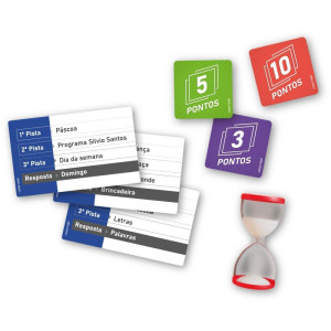 Jogo De Cartas Jogo Das 3 Pistas-126297-49027