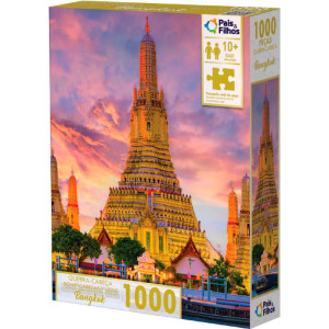 Quebra-cabeca Cartonado Bangkok 1000 Pecas-126318-84594