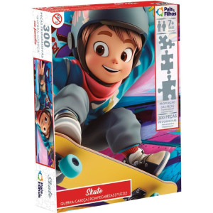 Quebra-cabeca Cartonado Skate 300 Pecas