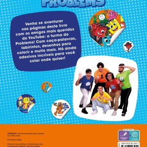 Turma Do Problems - Passatempos E Adesivos-9786526123911-53546
