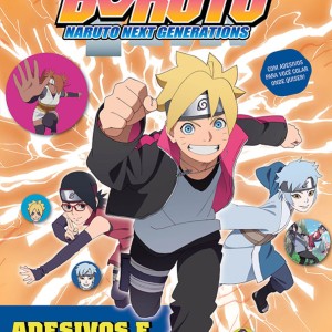 Boruto - Adesivos E Atividades