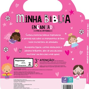 Minha Bíblia Encantada - Com Adesivos Brilhantes E Atividades Incríveis-9786526115985-67018