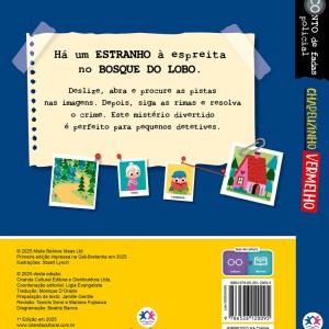 Conto De Fadas Policial: Chapeuzinho Vermelho-9786526120095-77245