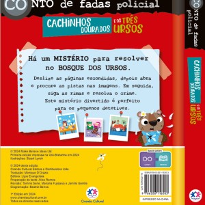 Conto De Fadas Policial: Cachinhos Dourados E Os Três Ursos-9786526116203-68421