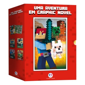Box - Minecraft: Uma Aventura Em Graphic Novel