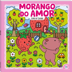 Morango Do Amor - Para Colorir