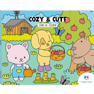 Cozy And Cute - Livro De Colorir