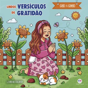 Lindos Versículos De Gratidão - Livro De Colorir