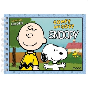 Snoopy - Comfy And Cozy - Livro De Colorir