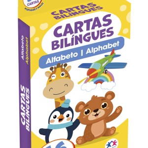 Flash Cards Cartas Bilíngues - Alfabeto - Alphabet
