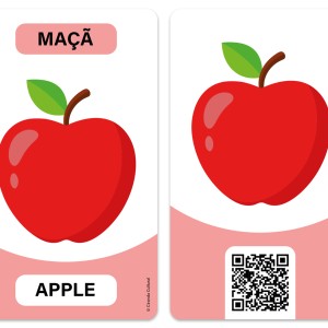 Flash Cards Cartas Bilíngues - Alimentos - Food-9786526121917-40395