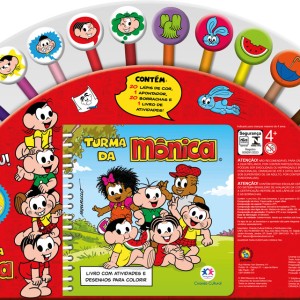 Turma Da Mônica -  Livro Com Atividades E Desenhos Para Colorir