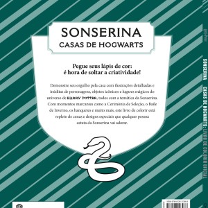 Harry Potter Casas De Hogwarts - Sonserina-9786526123966-64521