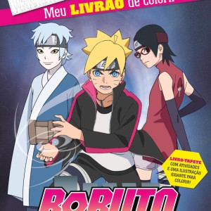 Boruto - Meu Livrão De Colorir
