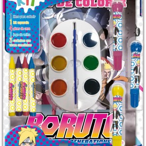 Boruto - Ler, Colorir E Brincar
