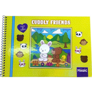Cuddly Friends - Livrão De Colorir-9788557584082-407