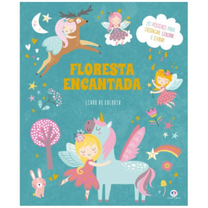 Livro De Colorir - Floresta Encantada