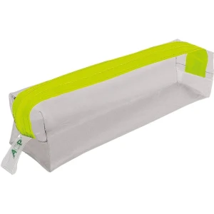 Estojo Simples Pvc Cristal C/ziper Colorido