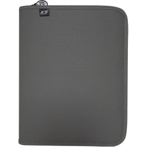 Fichario Com Ziper Sweet Cinza C/estojo+div 96fls