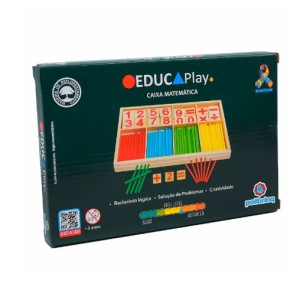 Educativo Educaplay Caixa Matemática - Tipo De Embalagem: Caixa Litografada