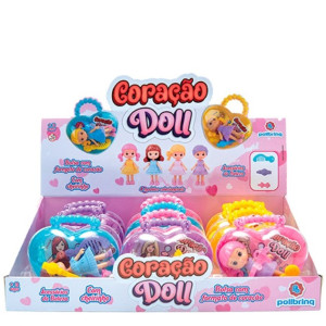 Faz De Conta Boneca Coração Doll 2024 - Display