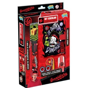 Papelaria Enaldinho Kit Papelaria Surpresa Schoolbrinq - Caixa Litografada