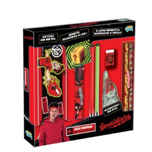 Papelaria Kit Papelaria Mega Surpresa Enaldinho - Caixa Litografada