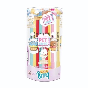 Papelaria School Brinq Caneta Gel Pet Cakes Silicone Aroma Baunilha - Display