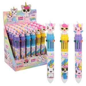 Papelaria School Brinq Caneta Gel Unicórnio - Display
