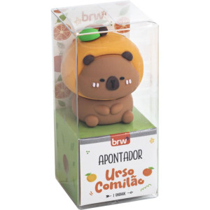 Apontador Sem Deposito Urso Comilao Plastico (s)-125949-81183