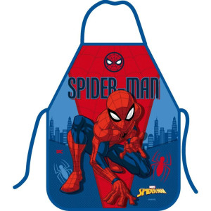 Avental Escolar Decorado Homem Aranha Pvc 390x490mm-126435-91353