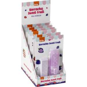 Borracha Decorada Sweet Fruit Com Aroma E Refil (s)-125953-50566