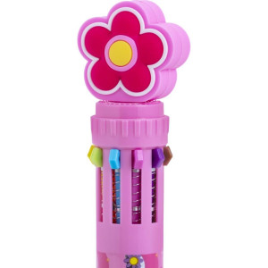 Caneta Esferografica Divert Garden 10 Cores 0.7mm (s)-125955-37555