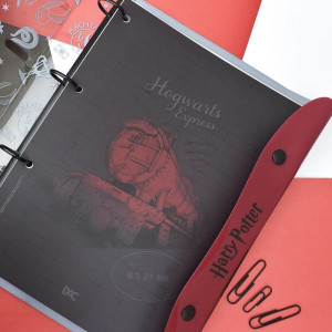 Fichario De Pvc Harry Potter Univ.fecho Botao 192f-126416-30196