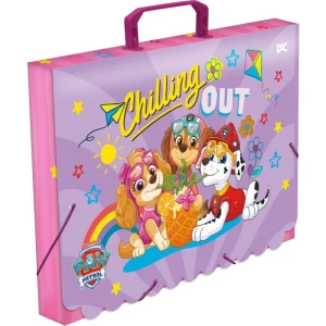 Maleta Plastica Com Alca Decor Patrulha Canina Fem. 40mm