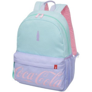 Mochila Coca-cola Color Blocking Roxo