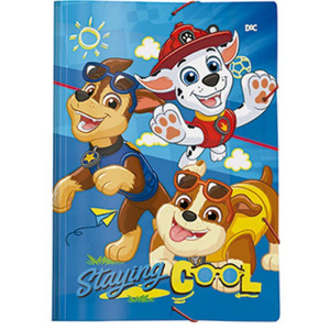 Pasta Aba Elastica Plastica Patrulha Canina Masc S/lombo