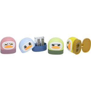 Apontador Com Deposito 2 Furos Patinho 4 Mod. Normal/jumbo-125896-51698