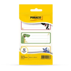Etiqueta Escolar Baby Bichos  80x30mm 4fls