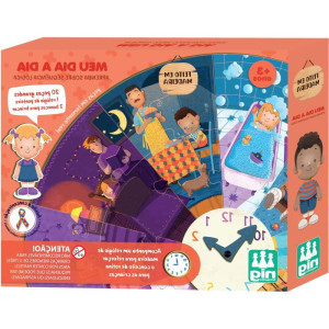 Quebra-cabeca Madeira Meu Dia A Dia