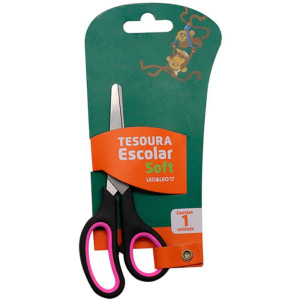 Tesoura Escolar Soft 14cm Para 3 Dedos (s)-126006-52747