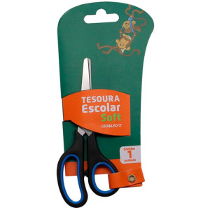 Tesoura Escolar Soft 14cm Para 3 Dedos (s)-126006-64129