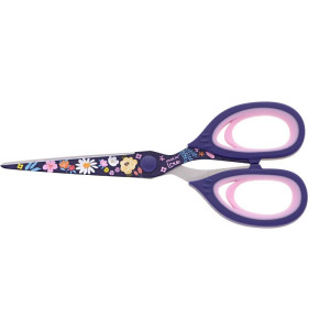 Tesoura Love Flowers Azul-125701-82681