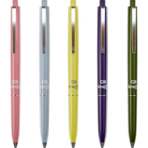 Caneta Esferografica Retratil Cis Knox 0.7mm 5 Cores (s)-123961-43911