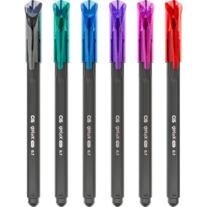 Caneta Gel Cis Gelyx Pro 0.7mm 5 Cores (s)-123967-31661