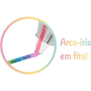 Caneta Marca Texto Cis Lumini Rainbow Fita 5mmx3m-123985-16152
