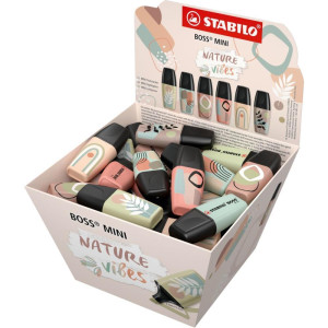 Caneta Marca Texto Stabillo Boss Mini Nat.vibes(s-123994-28535