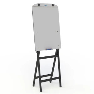 Cavalete Para Flip-chart Mdf Cor Carvalho Soft 1,67m