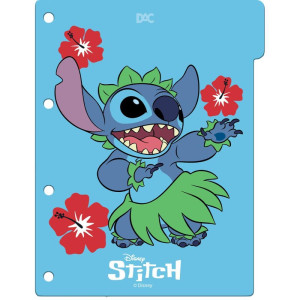 Divisoria Fichario Plastica Stitch Univ 48f+div+adesivos-126445-27088