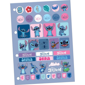 Divisoria Fichario Plastica Stitch Univ 48f+div+adesivos-126445-92070